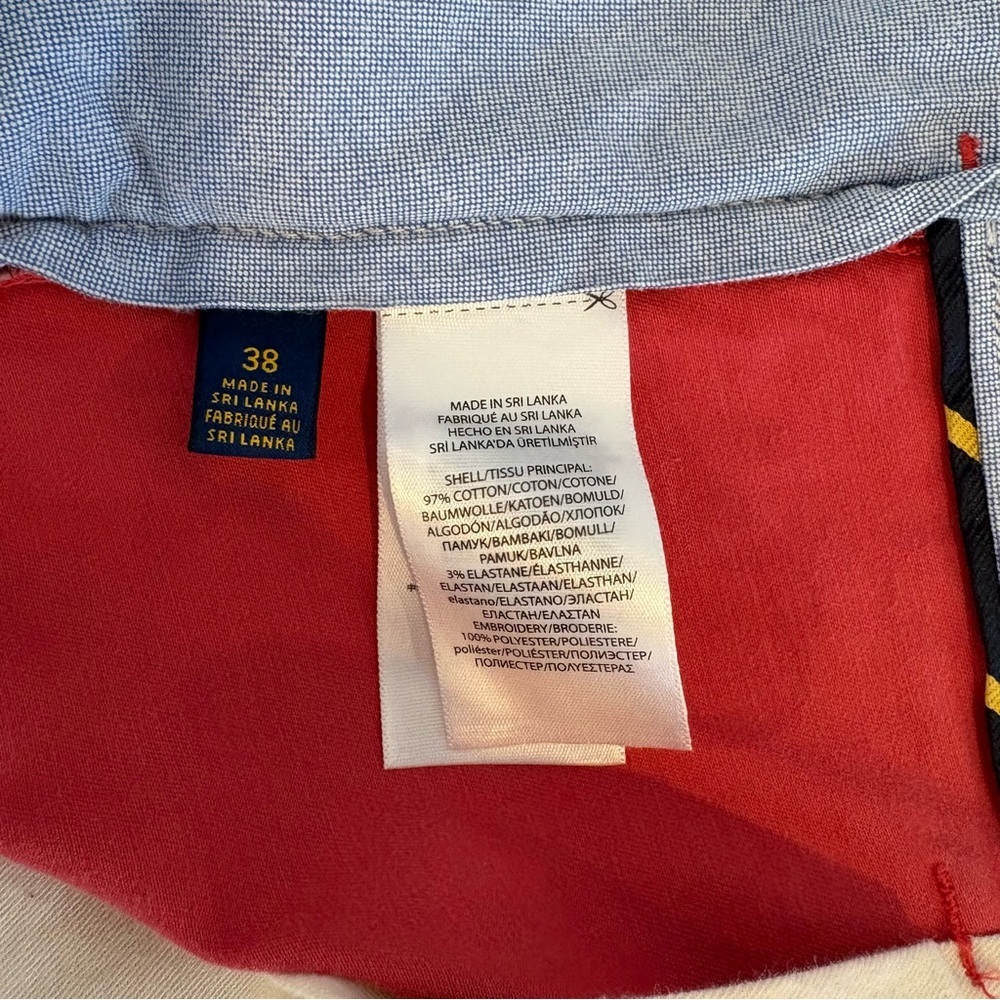 Polo Ralph Lauren pink shorts embroidered crickets New With Tags Size 38 waist - Picture 8 of 9